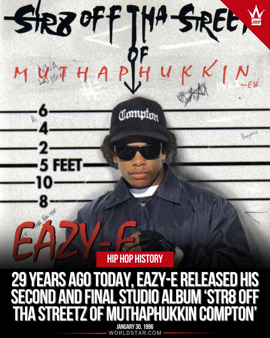 Eazy-E's Str8 off tha Streetz album