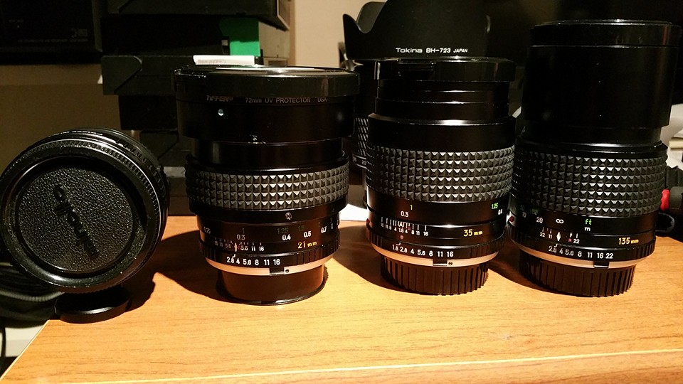 Anyone have this lens, Minolta W.Rokkor-QH 21mm f4, and tried on