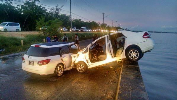Trini Drivers Wall of Shame! | This driver of PCB5947 silver Almera ...