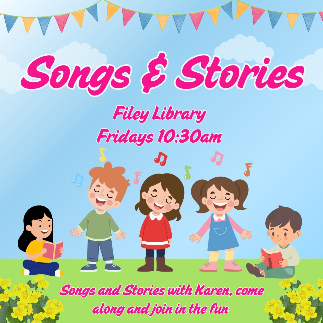 Filey Library - Songs and Stories is here again! Join... | Facebook