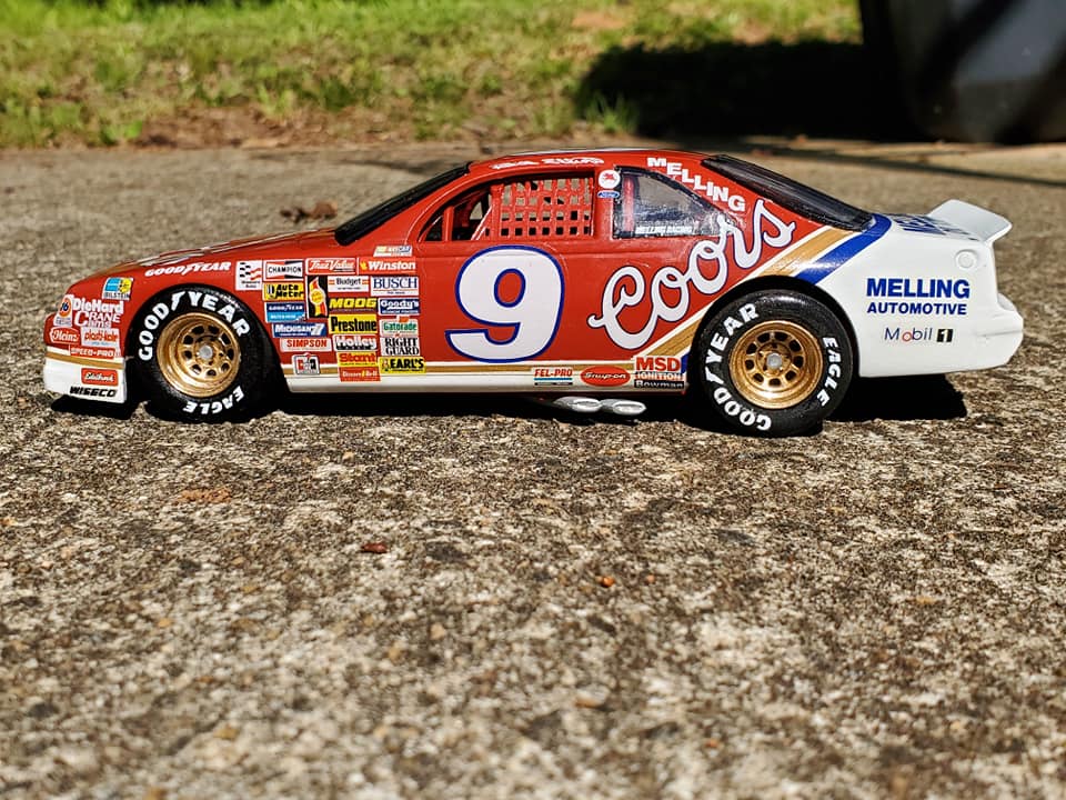 Bill Elliott AMT Coors kit finished up