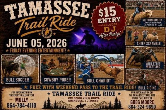 Tamassee Trail Ride Rodeo