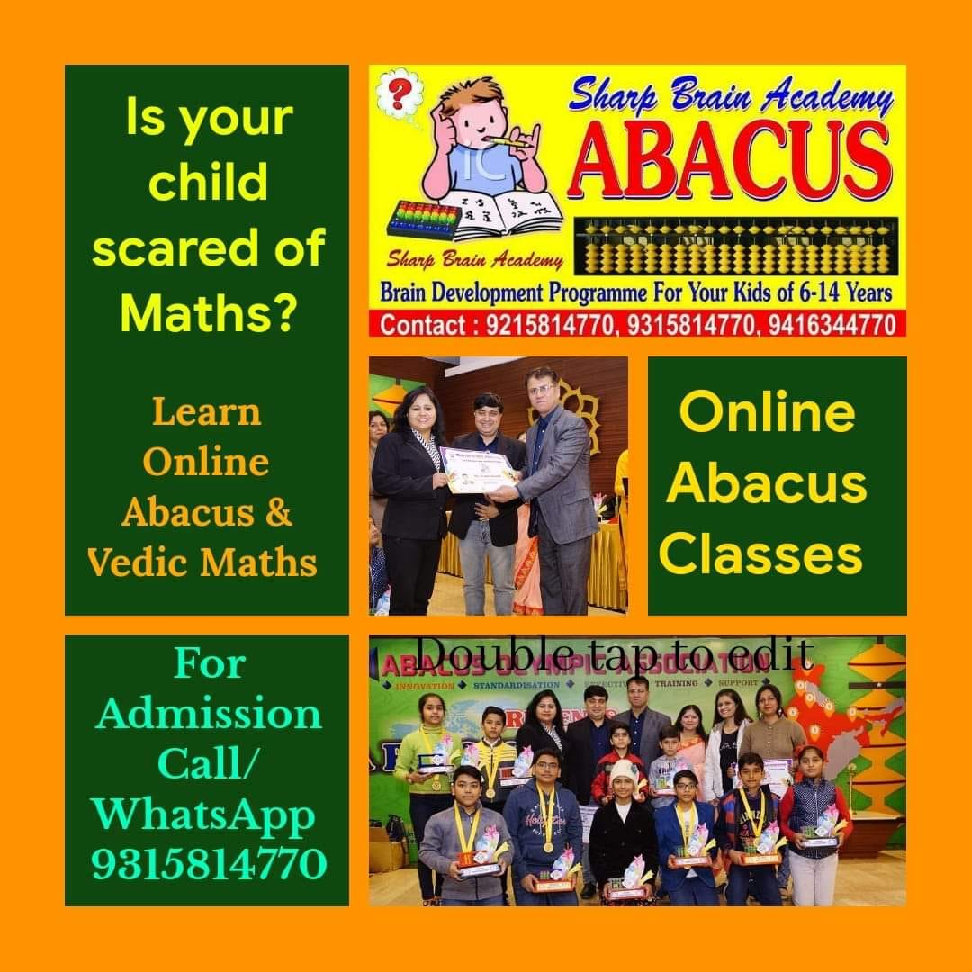 🌟 *HI-TECK HUB* 🌟 Programs offered : ♦️Abacus♦️Vedic Maths