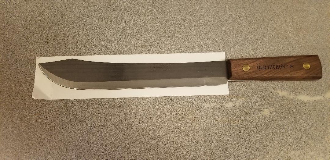 全長50cm！オンタリオ オールドヒッコリー ナイフ BBQ Pit Boys BBQ Pit Boys' 'Ole Hick' butcher knife review