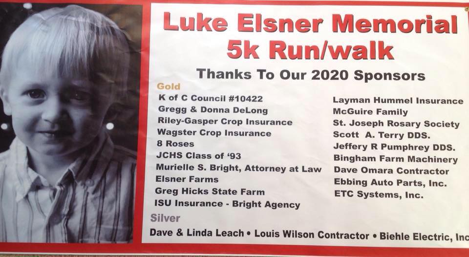 Luke Elsner Memorial Scholarship 5K Run/Walk | Facebook