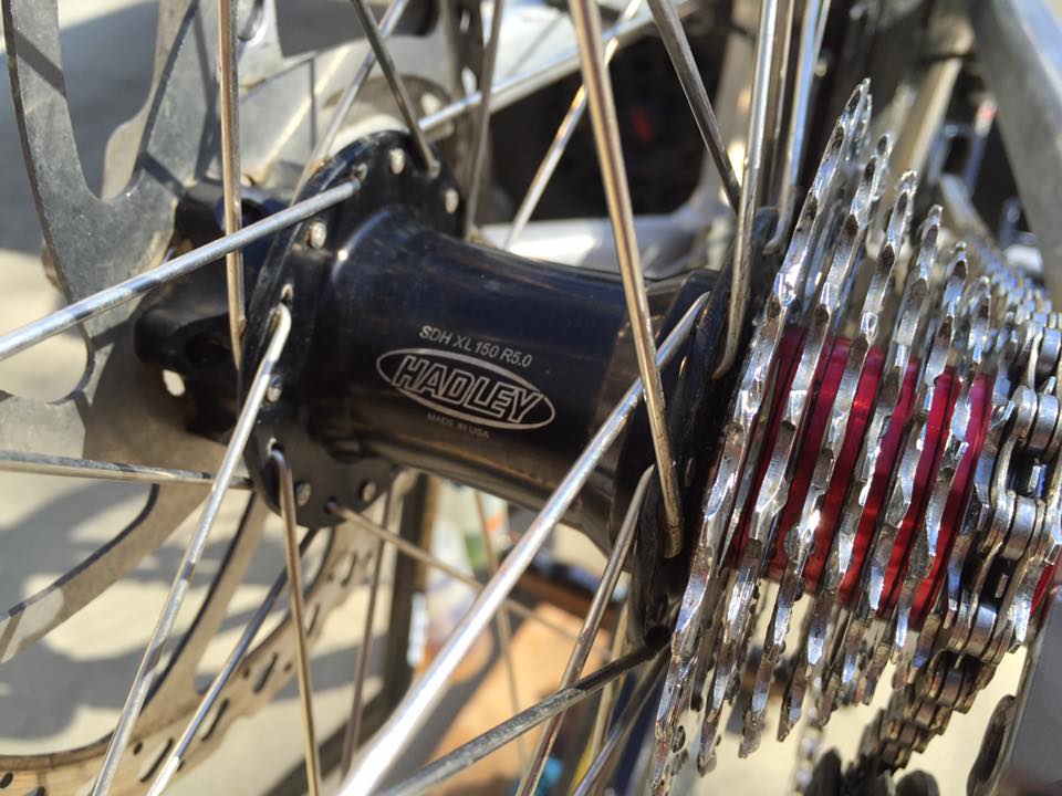 xl turner dhr bike with custom parts