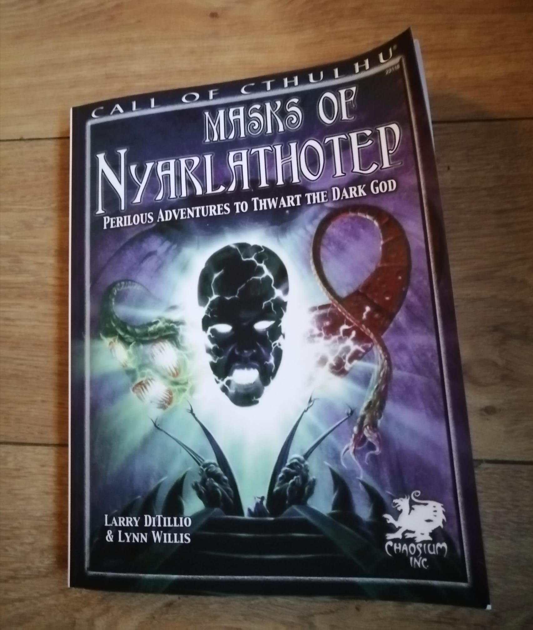 Is this a genuine Call of Cthulhu RPG book?