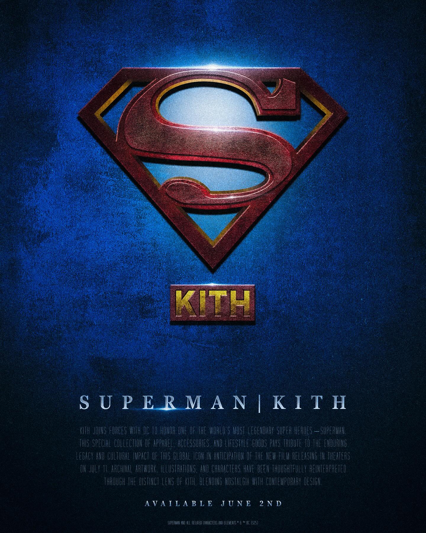 Kith - Superman | Kith. Monday, June 2nd. | Facebook