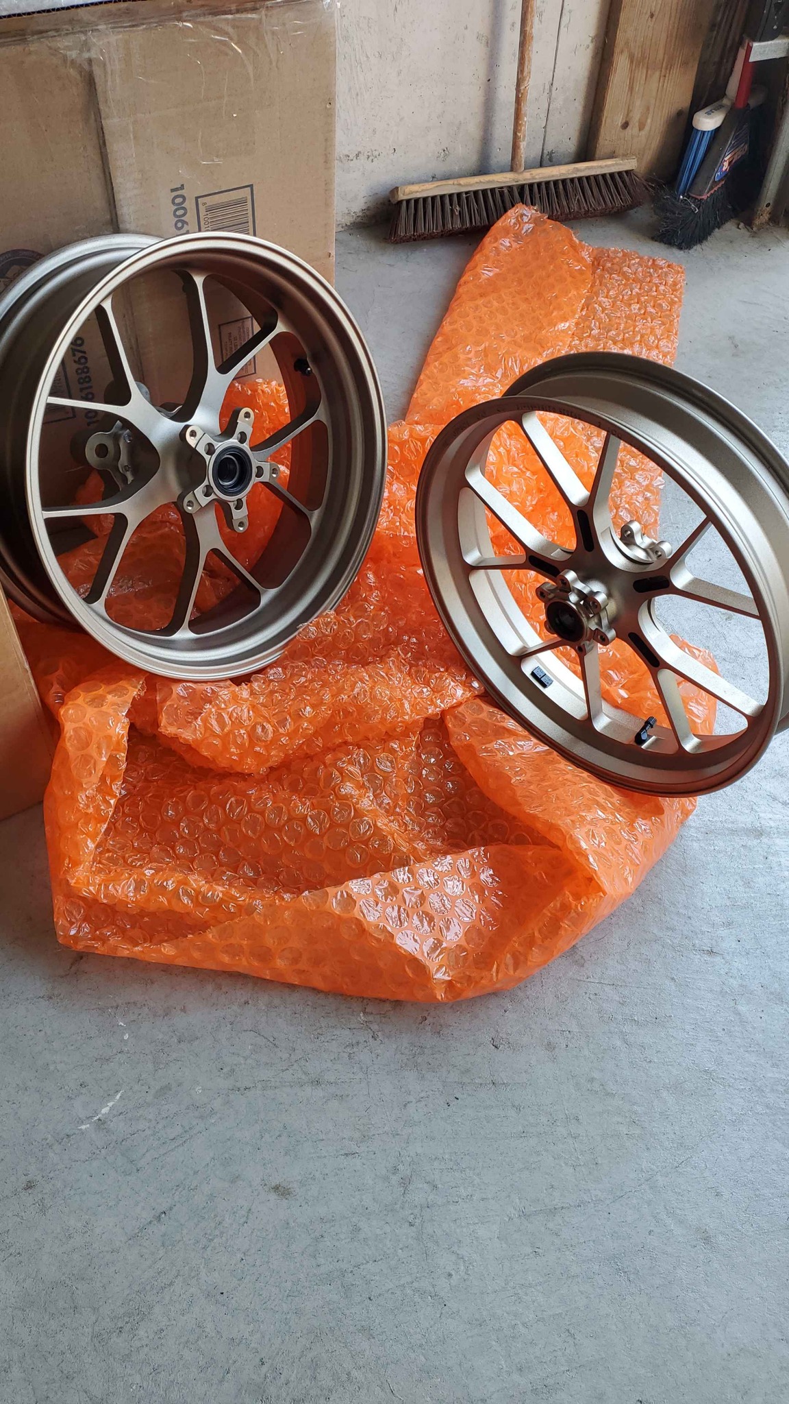 Malgatech* Forged Aluminum Wheels, Titanium Colored (AKA '19 Spec