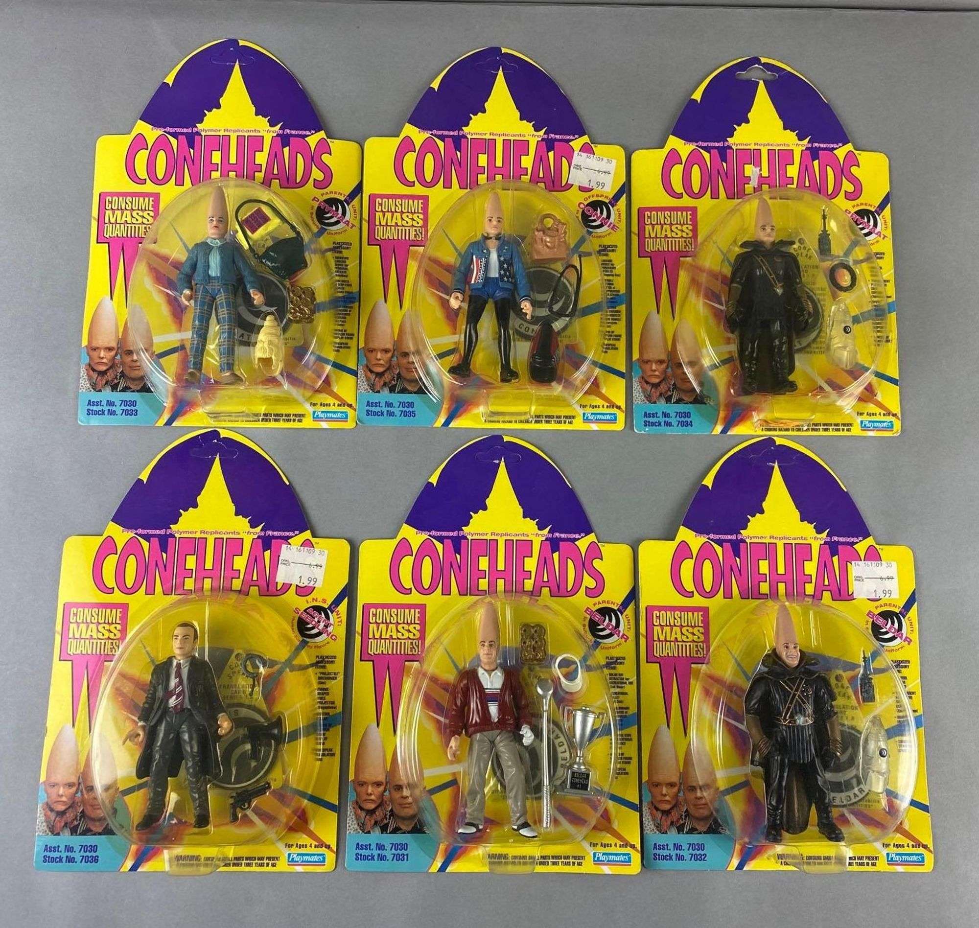The movie Coneheads was released on July 23, 1993, with a range of 