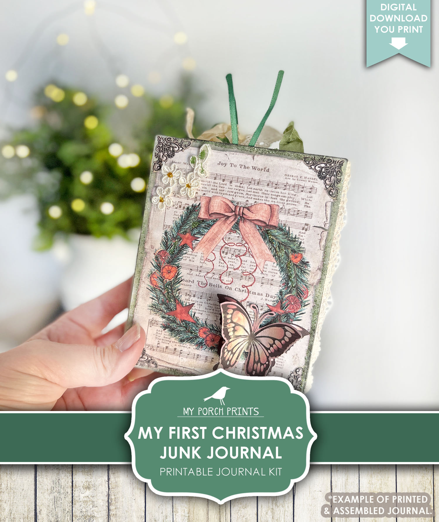 NEW! My First... - Junk Journal Ideas: My Porch Prints | Facebook