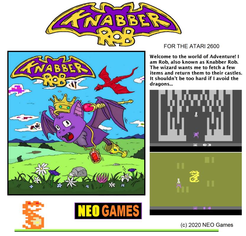 Atari 2600 Homebrew Completed/WIP in 2020 - Atari 2600 Programming