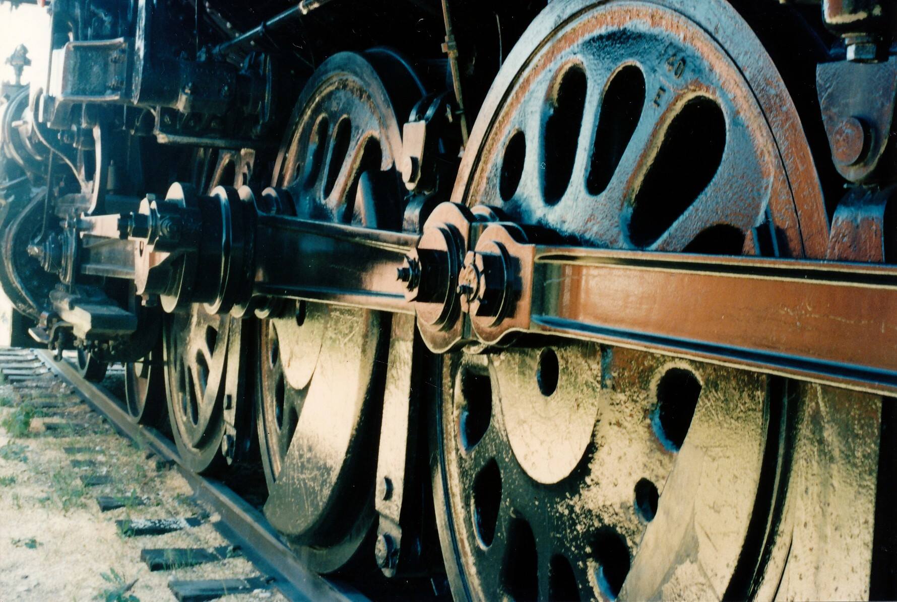 Chicago, Burlington & Quincy train engine 537