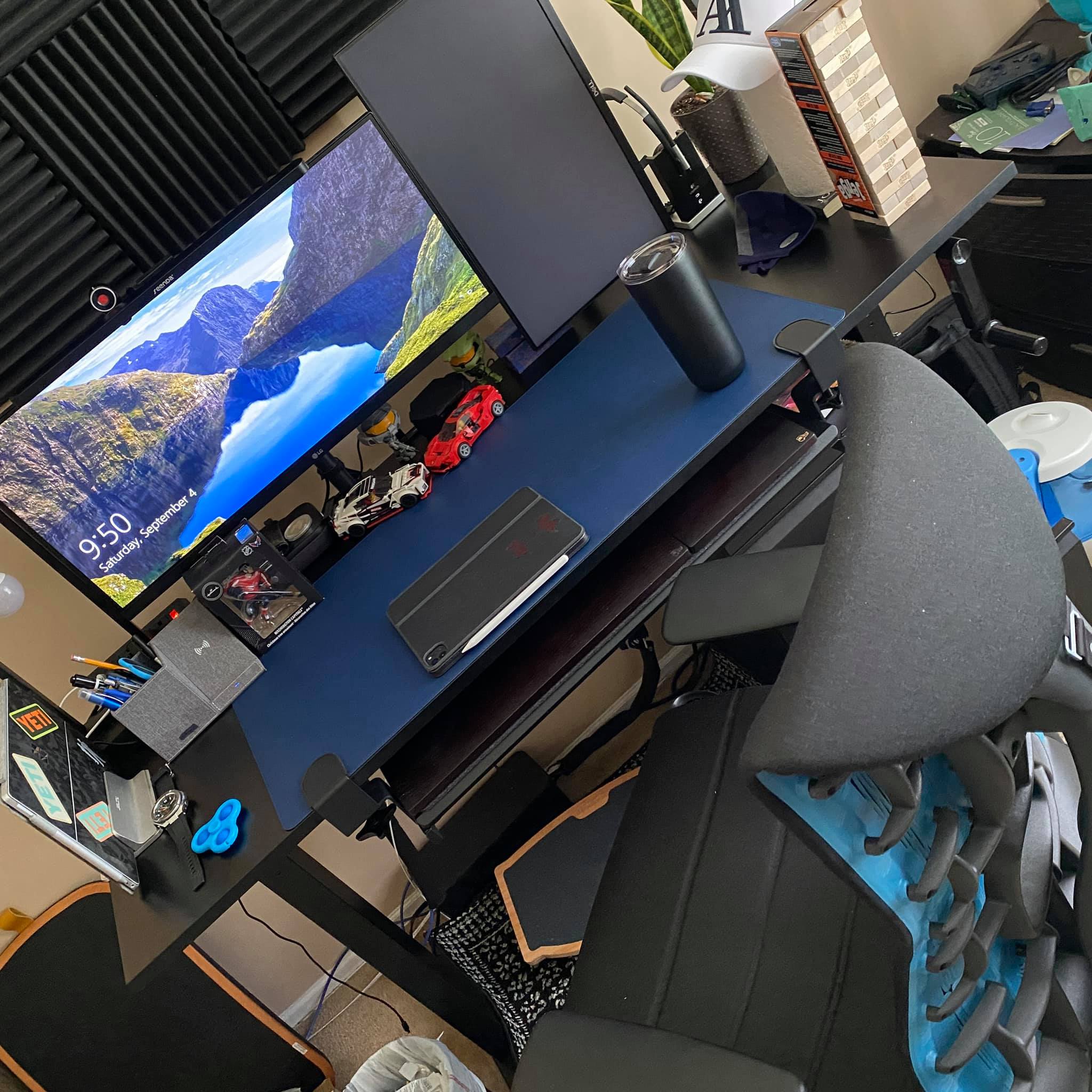 My work from home setup. Work only, no gamers here!