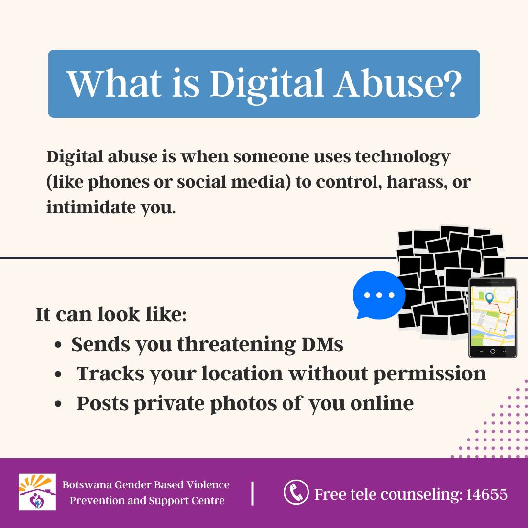 Botswana - Digital abuse is an example of Technology Based Gender Based ...
