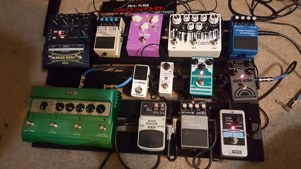 DD-7 settings and pedalboard options