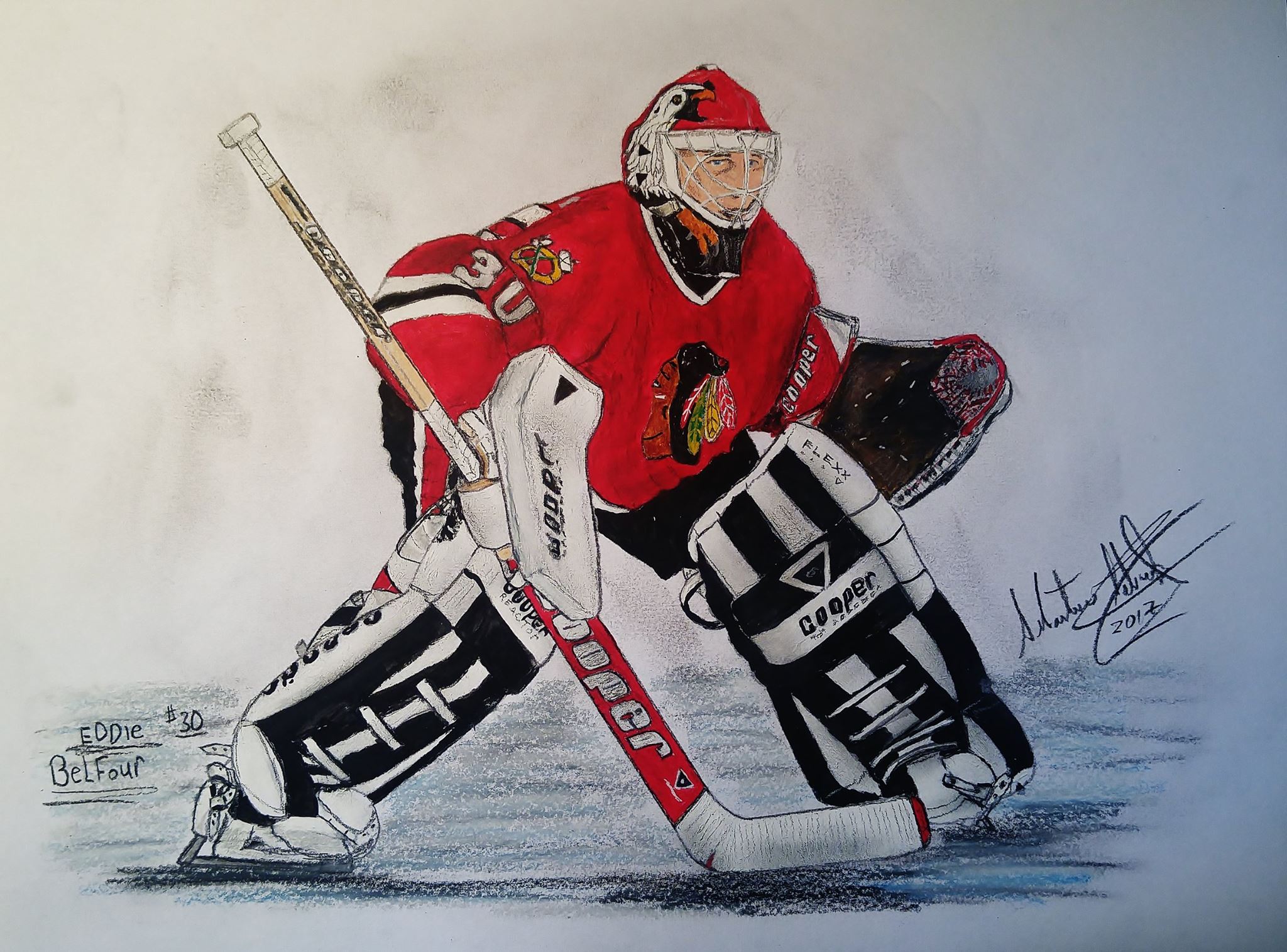Please give it up for Ed Belfour on the goal horn tonight!🚨👏