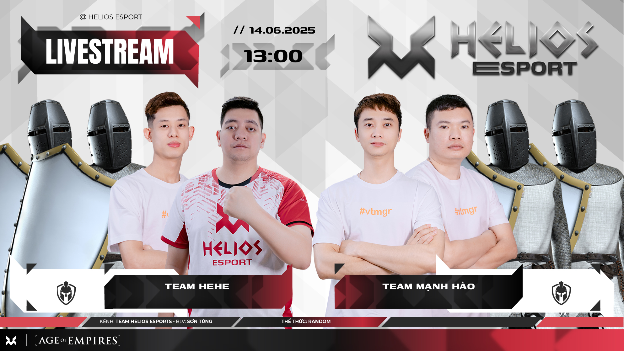 Chim - Thông báo lịch thi đấu Spartacus Gaming, Vitamin Network AOE ...