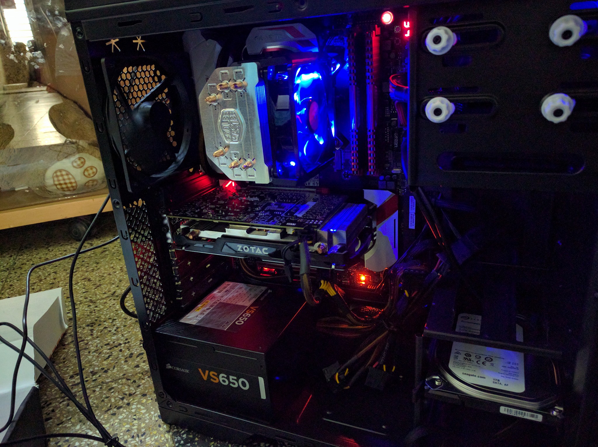 I7 6700 and 1060 6gb gaming setup