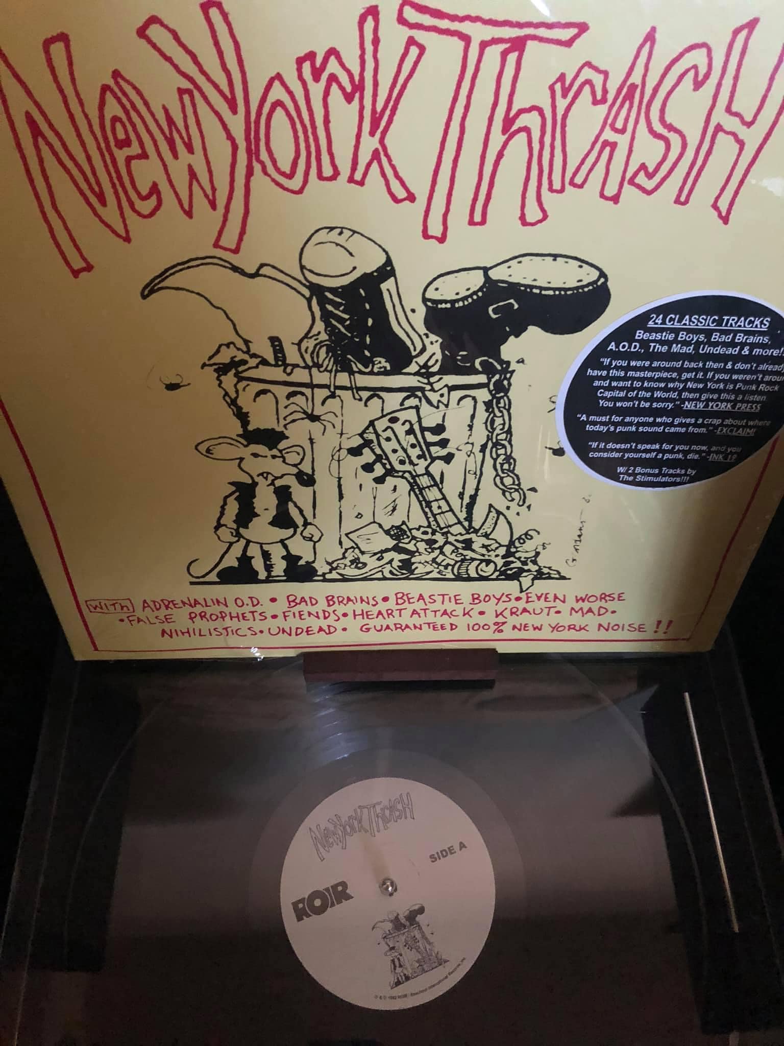 Next up… New York Thrash compilation ROIR Records