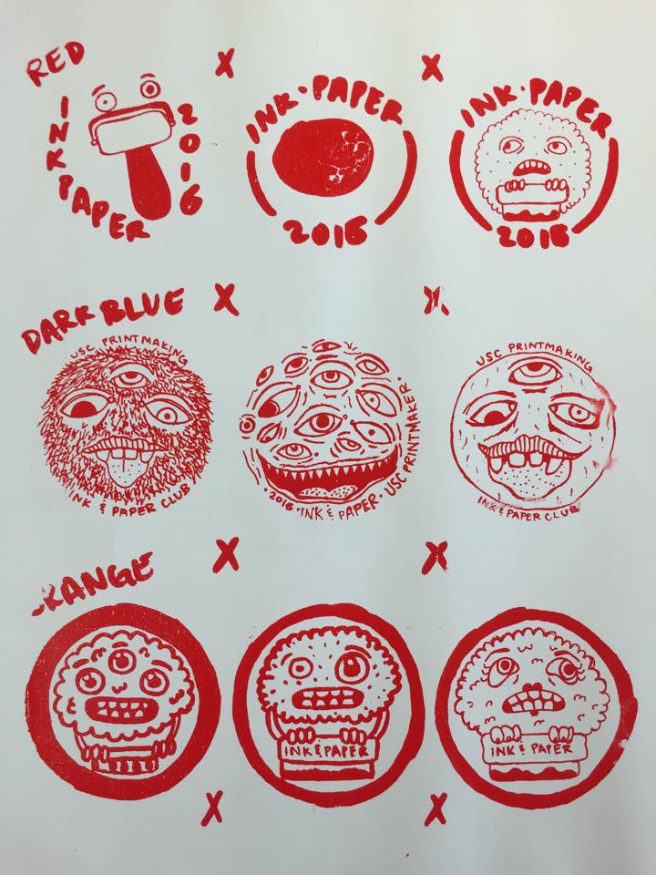 Ink and Paper (USC Printmaking Club) | Facebook