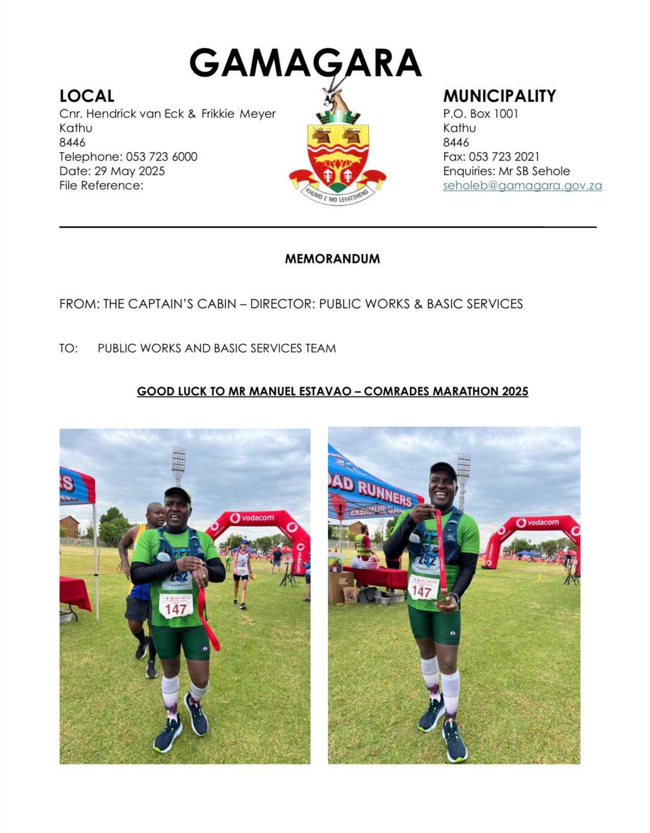 Gamagara Local Municipality... - Gamagara Local Municipality