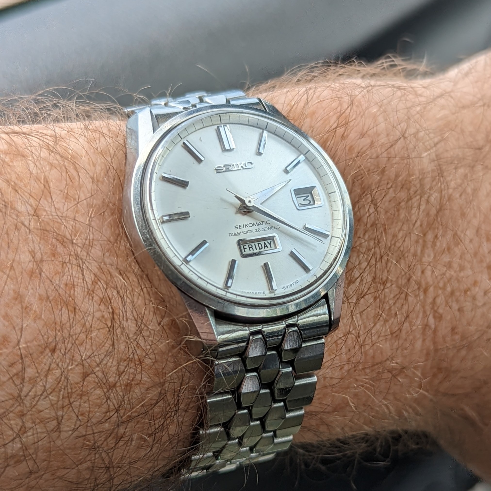 5606-8080 emblem for today. It deserved some wrist time. I can't