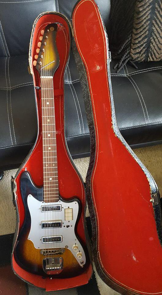 Identify Crown professional guitar model and value?