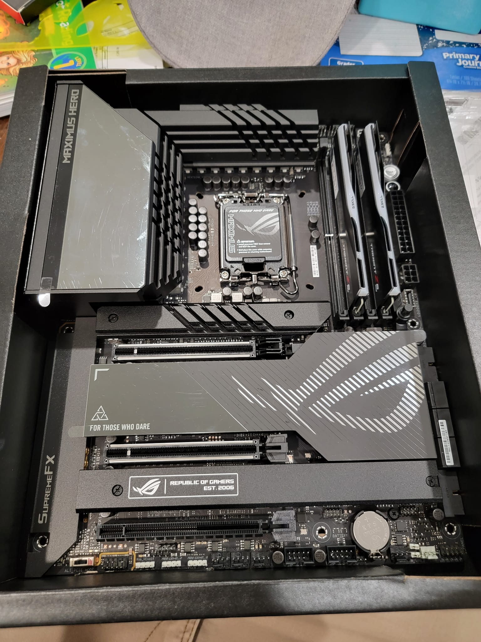 Z790 Hero motherboard with i9 13900k