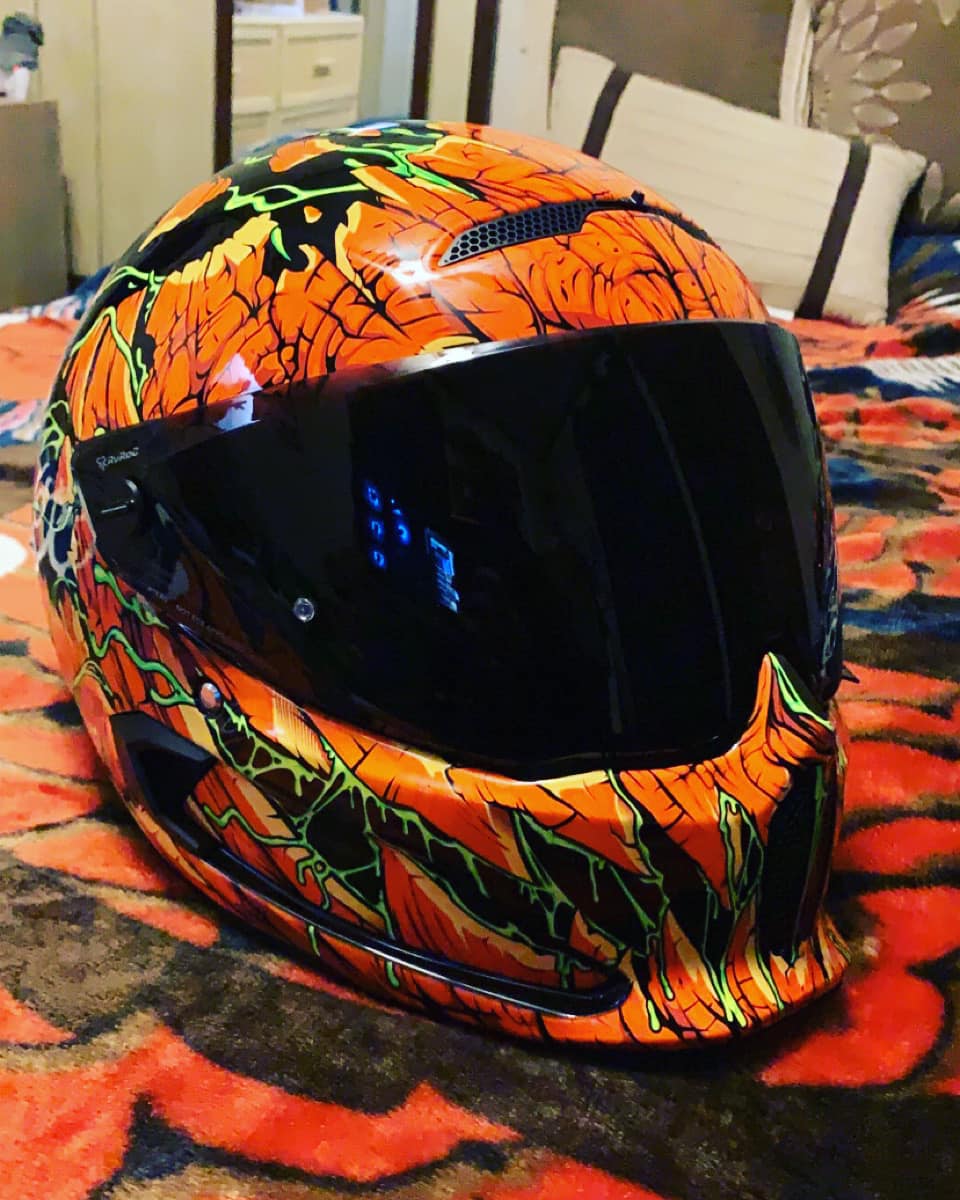 bdsm motorcycle helmet Slave Muzzle New helmet is some real