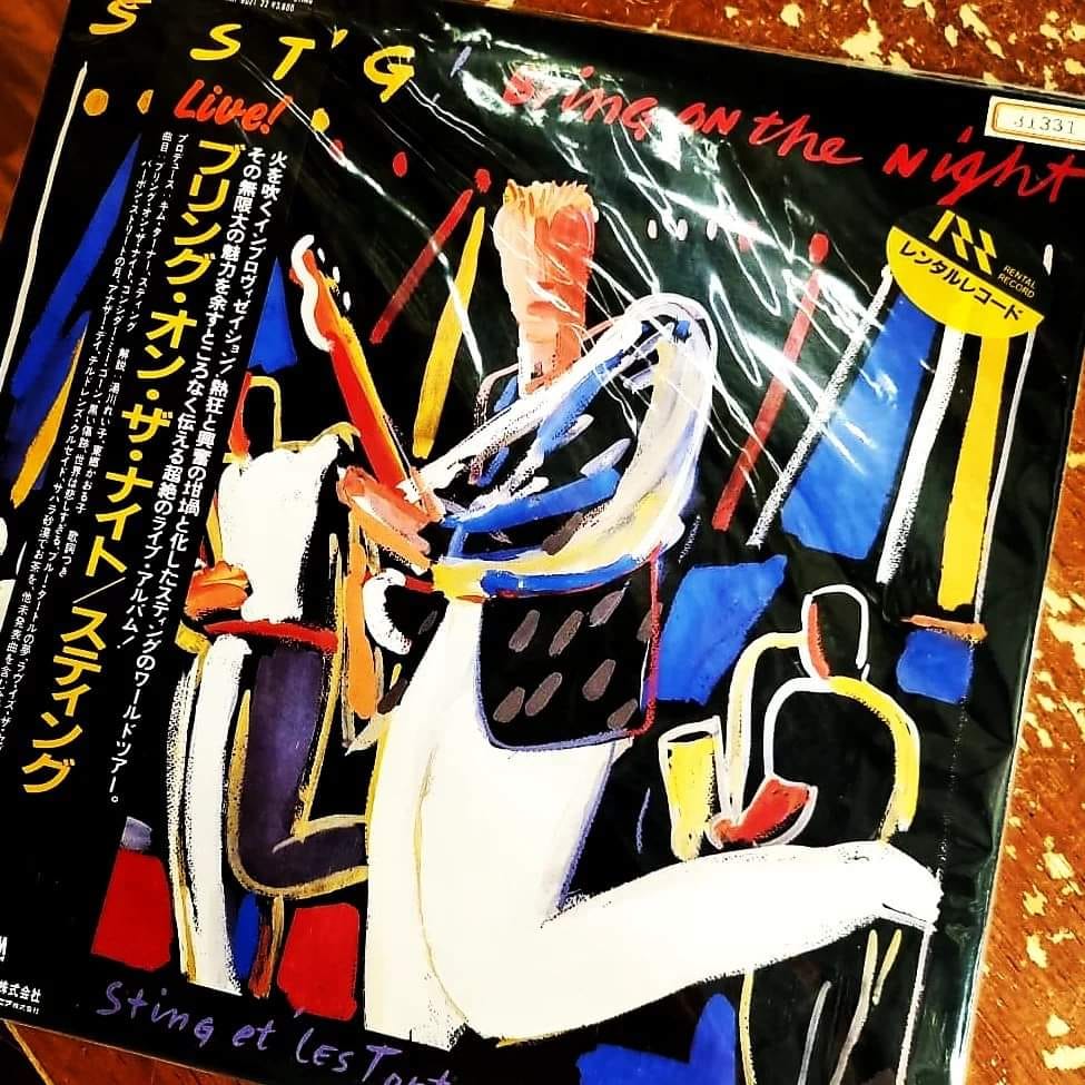 Sting's first live album, Bring on the Night