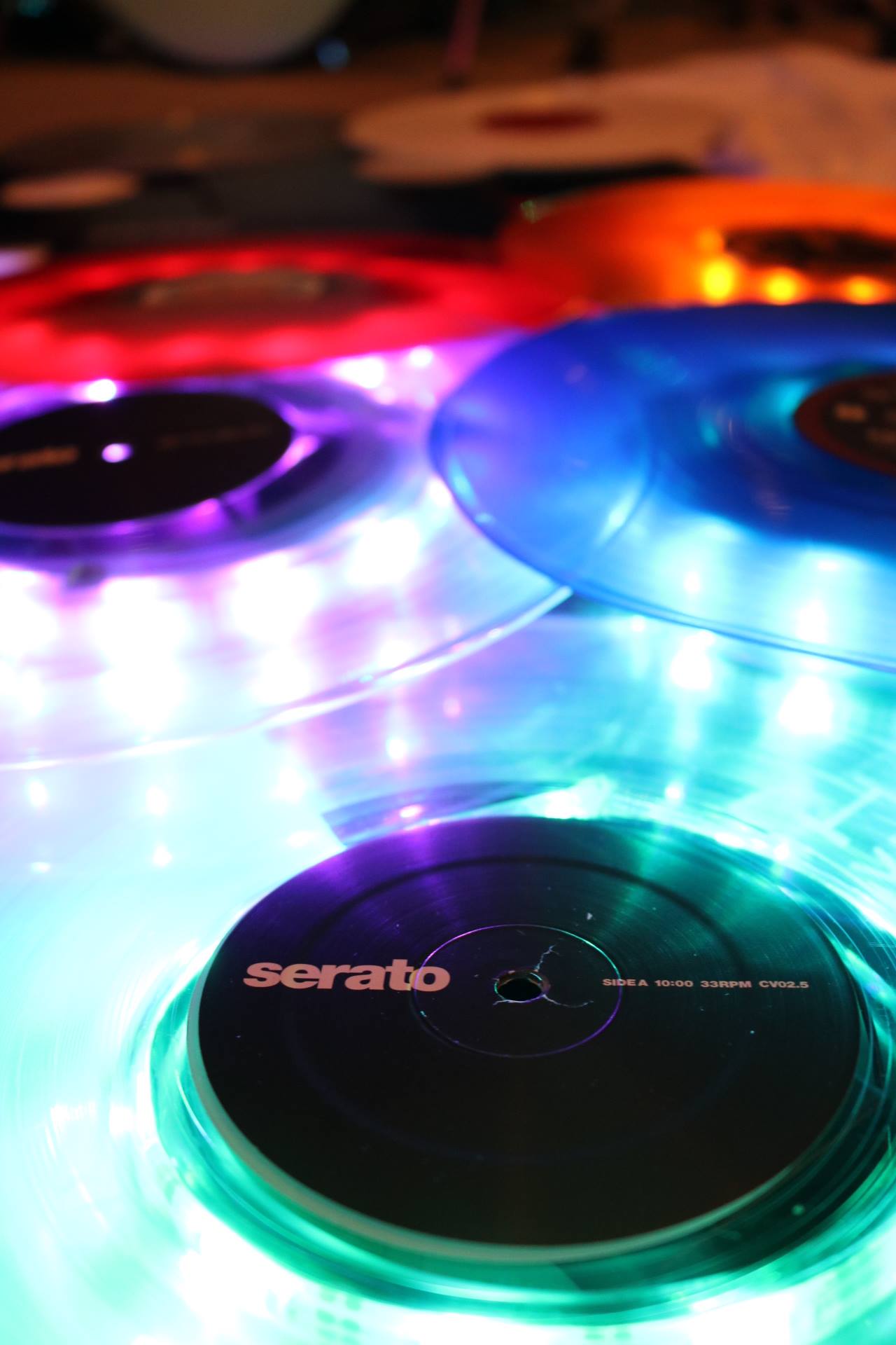 Who has Serato color vinyl stickers?