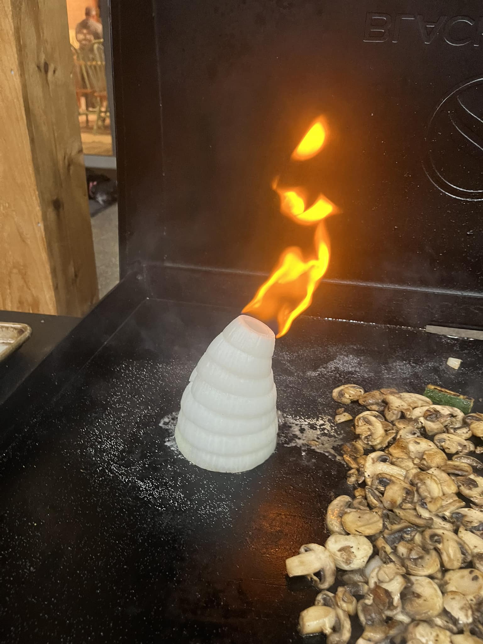 Can you make hibachi without the volcano?