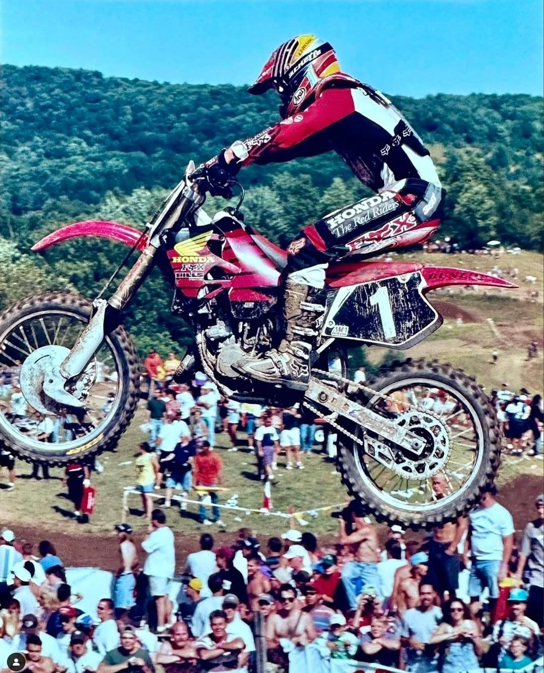 Steve Lamson at Unadilla 1997 (Photo Courtesy Cameron Coatney)
