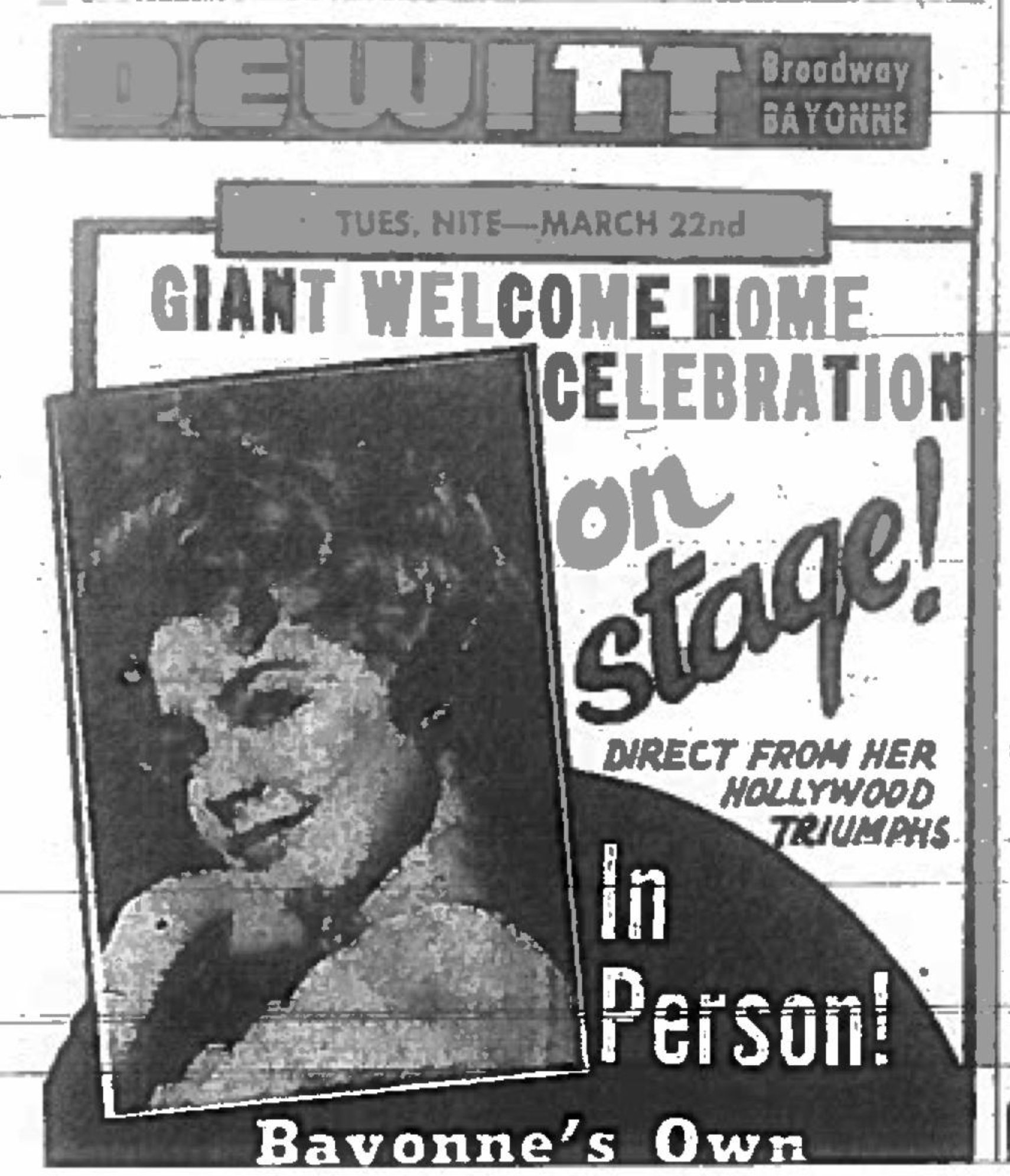 Sandra Dee's hometown Bayonne, New Jersey celebrates her