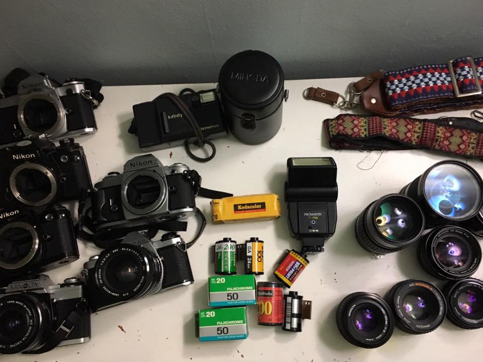 SOLD. We are selling a Minolta XG-A camera, includes a case and