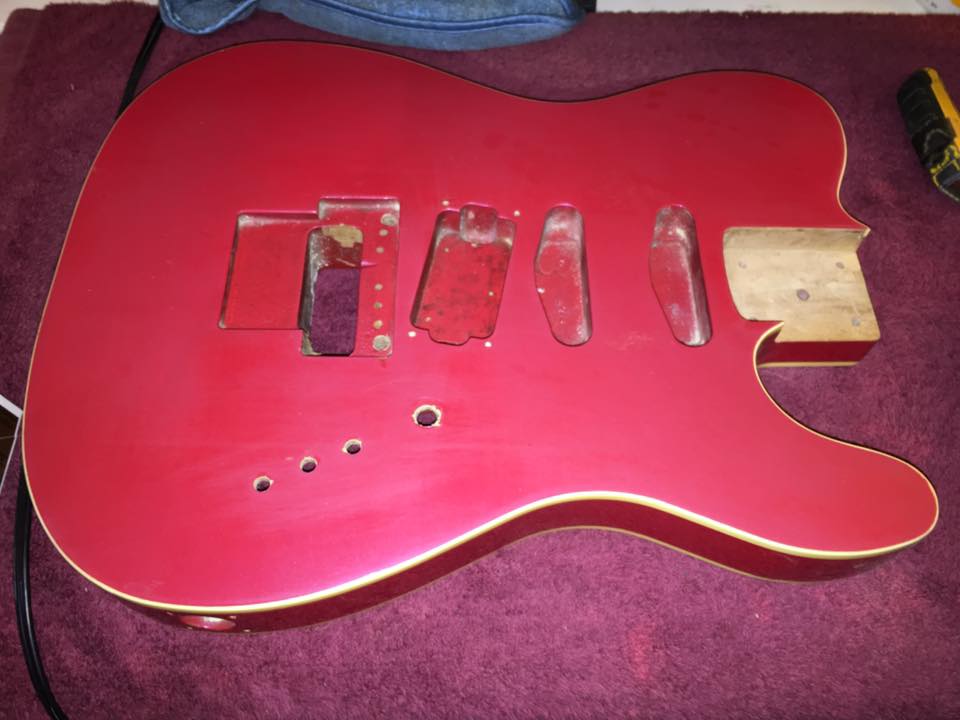 Rare 80s Kramer SC3 Tele for your consternation.