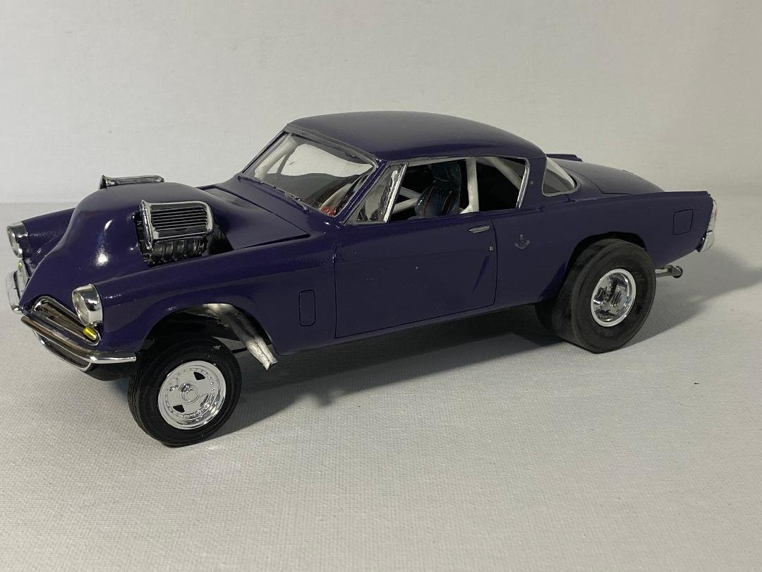 1953 Studebaker Starliner turned into a gasser model