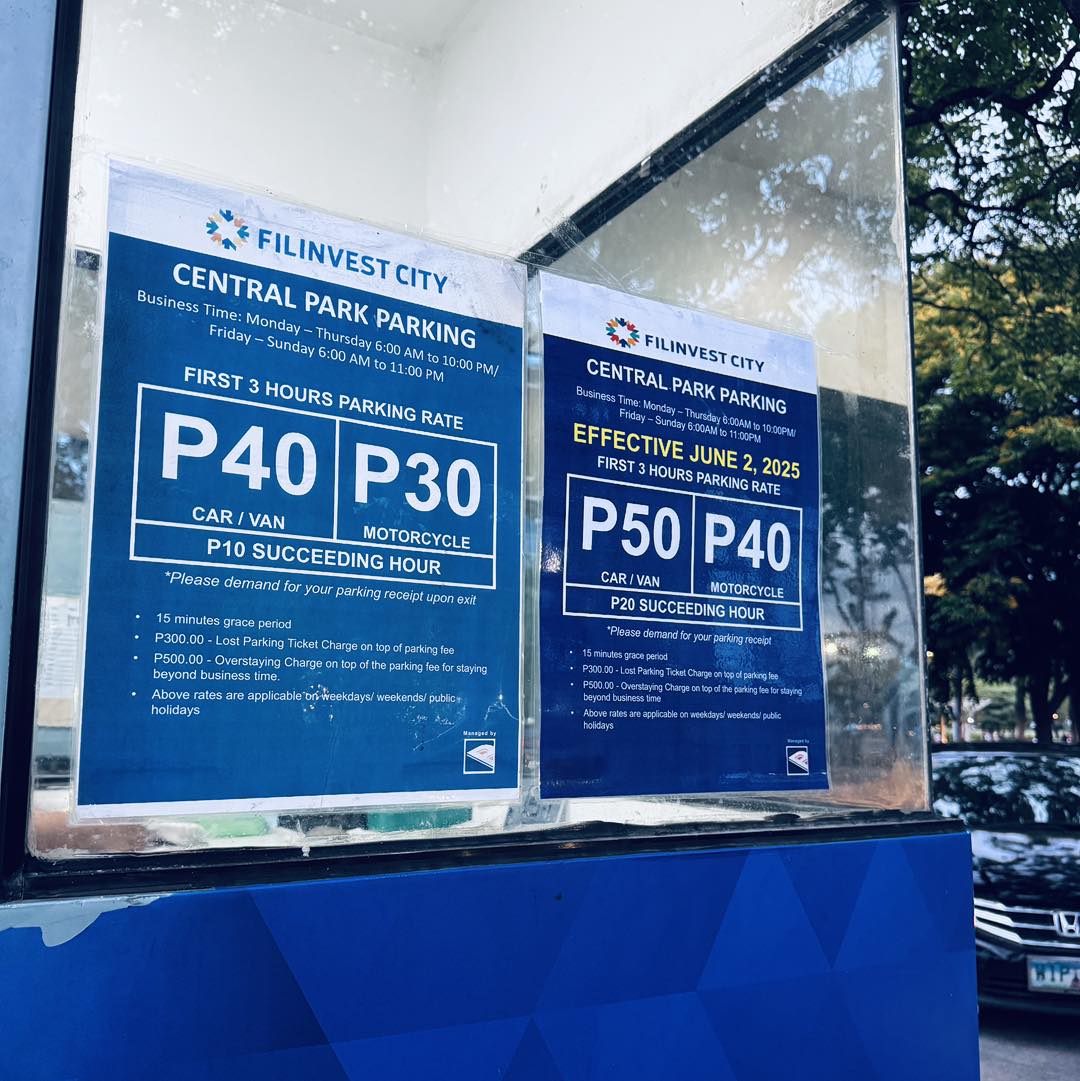 New Parking Rates Alert, especially to... - Alabang Bulletin | Facebook