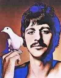 Ringo Starr's 1967 peace dove poster by Richard Avedon