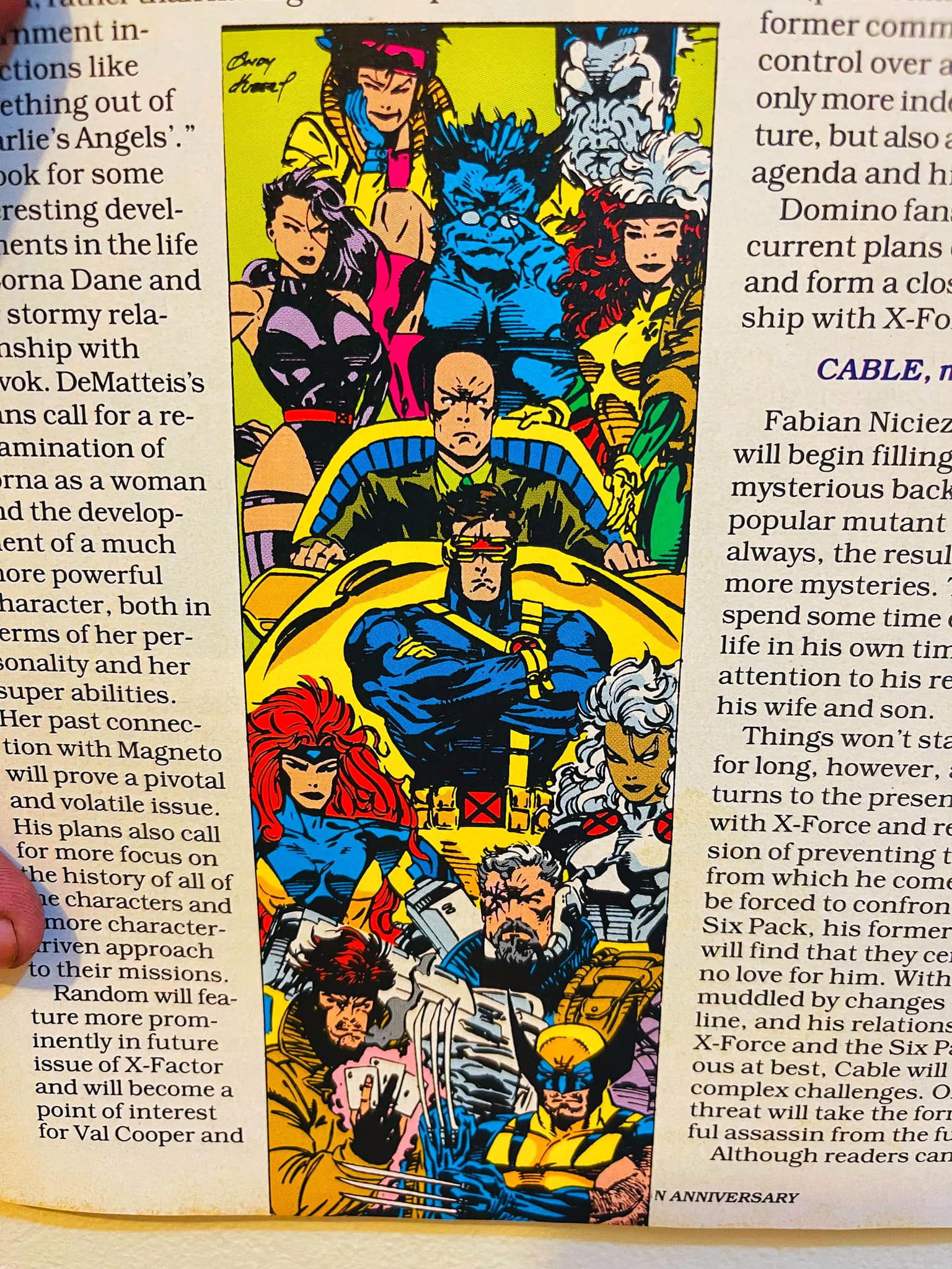 X-Men Anniversary Magazine 1993