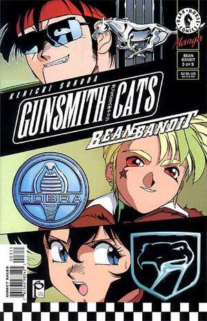 Riding Bean appearance in Gunsmith Cats comics
