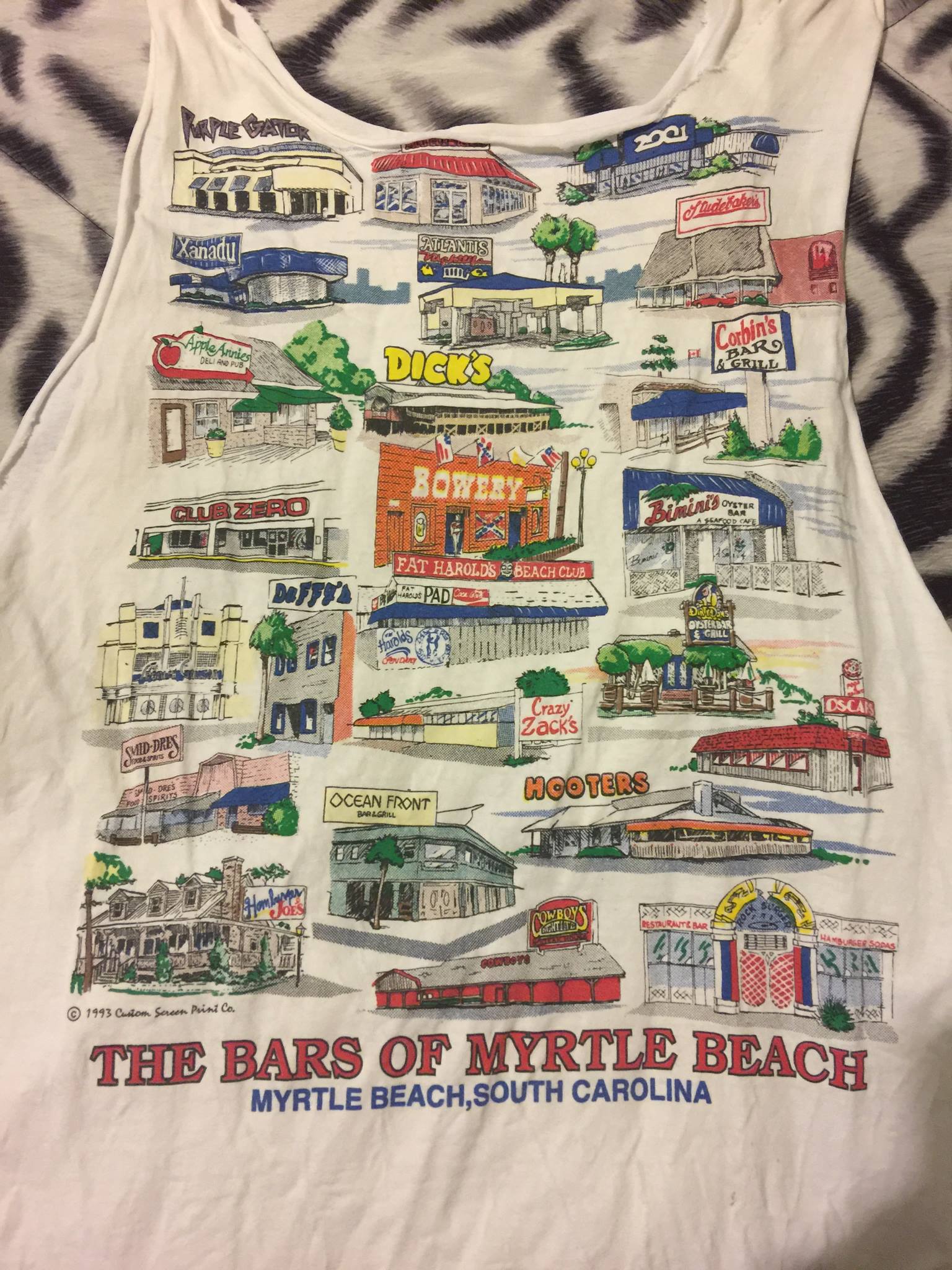Myrtle Beach t-shirt with nostalgic memories