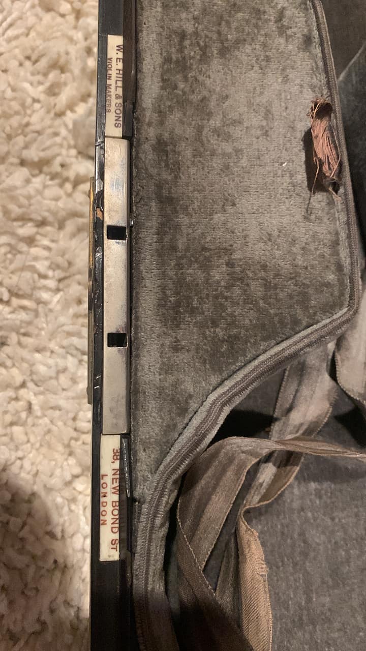 W.E. Hill and Sons violin cases for sale