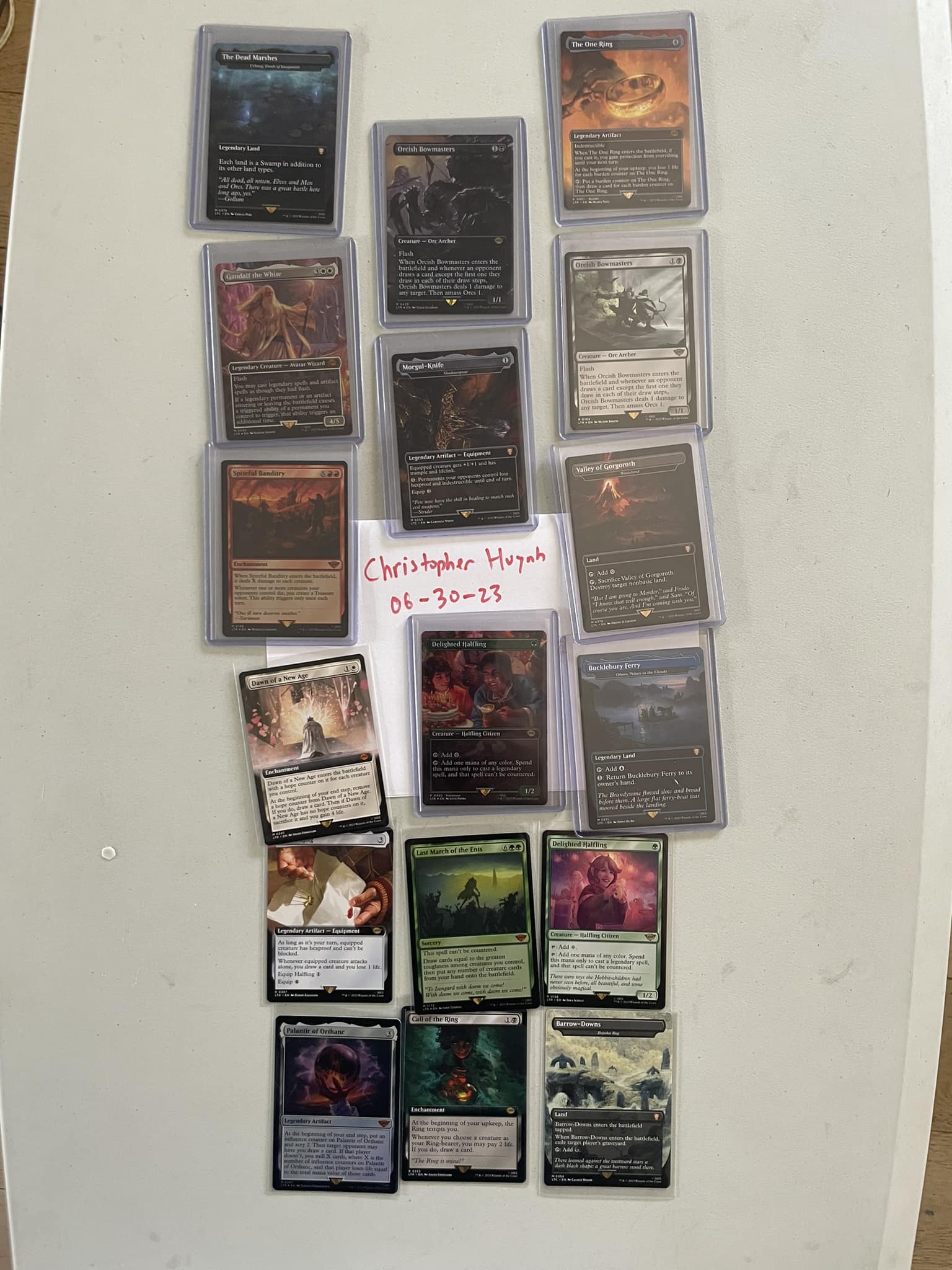 MTG - The Lord of the Rings - Holiday Scene Box ***Limit of 1 per cust – Boutique FDB