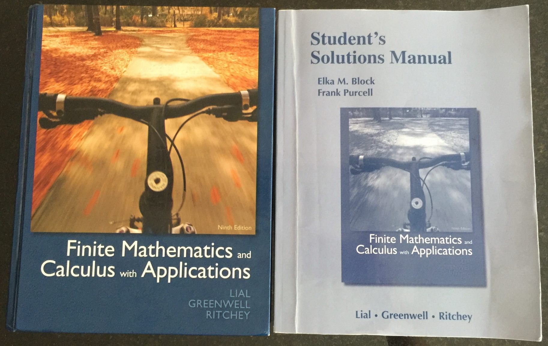LF : finite mathematics 1 and finite mathematics 2 materials or 