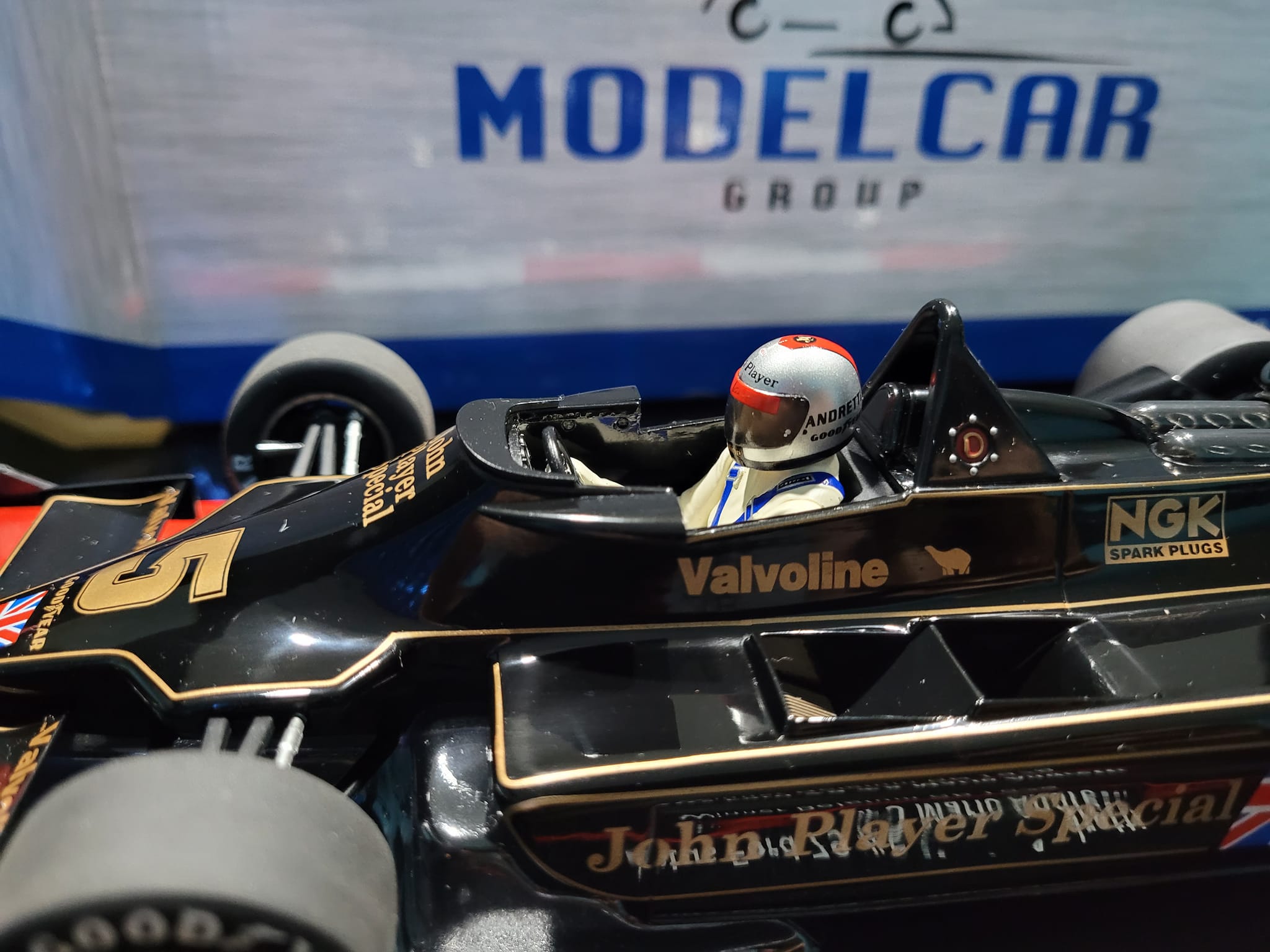 1/18 MCG ロータス 72D JPSチーム F1 スペインGP 1977 Model F1 MCG 1