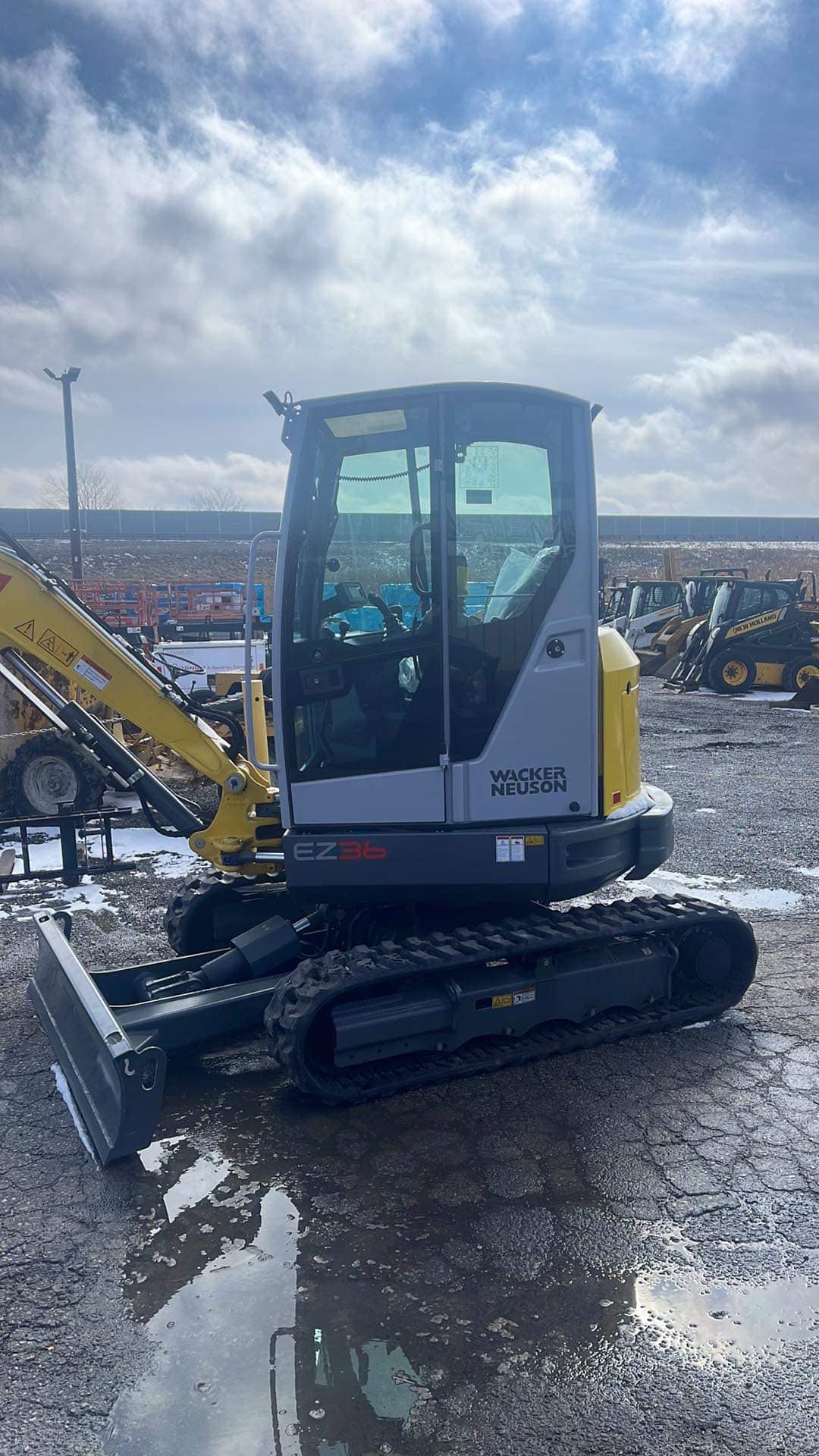 Where to find mounting ears for 2023 EZ36 attachments