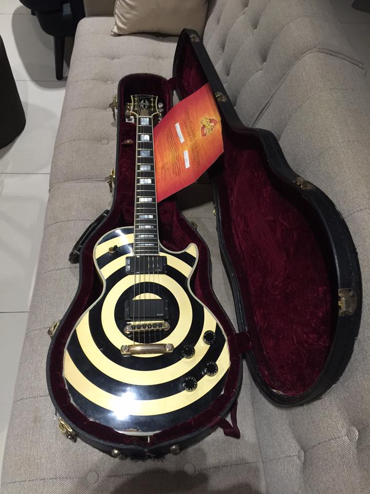 Just stomped in! The amazing ZW45 Dunlop Zakk Wylde signature wah