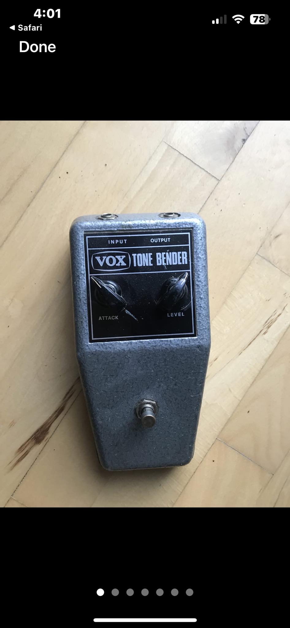 Where to find bottom plate for early Vox Tone Bender MK1.5?